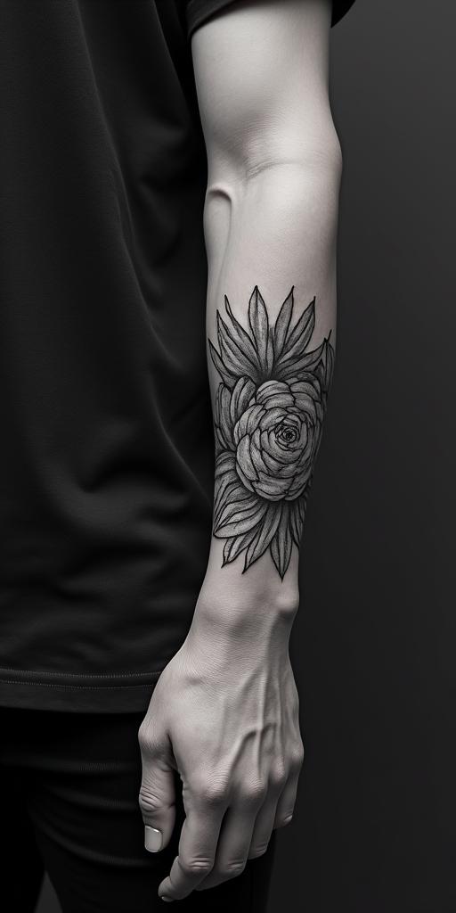 I want to do my ownhigly detailed tattoo - Variation 3