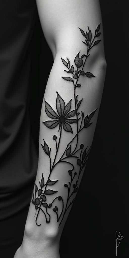 I want to do my ownhigly detailed tattoo - Variation 4