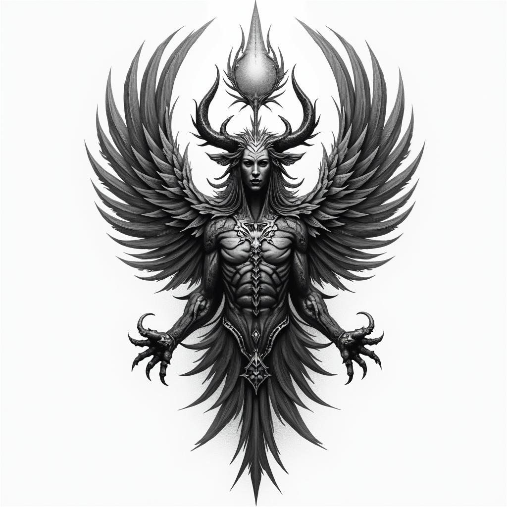 Throne of Glass, wyrdmarkshigly detailed tattoo - Variation 8