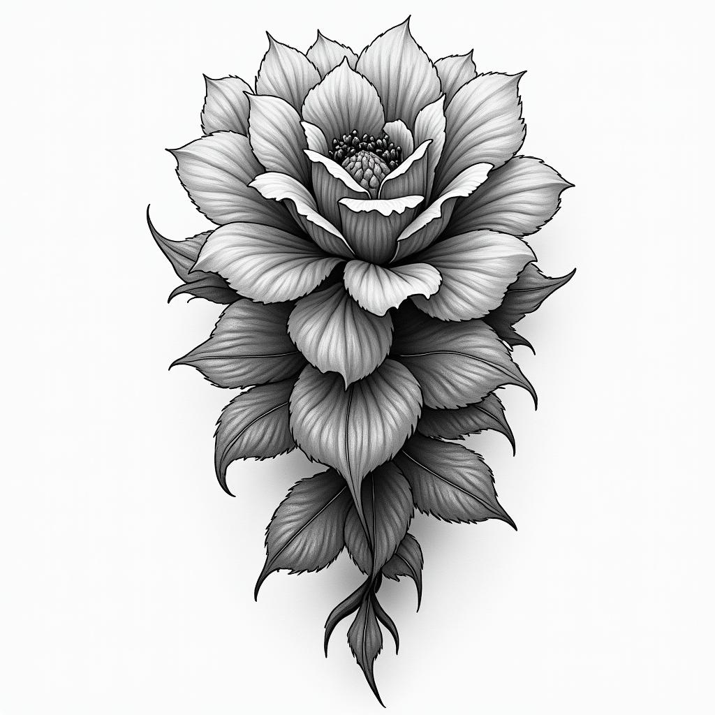 Filipe, aries, Quarteira Algarvehigly detailed tattoo - Variation 1