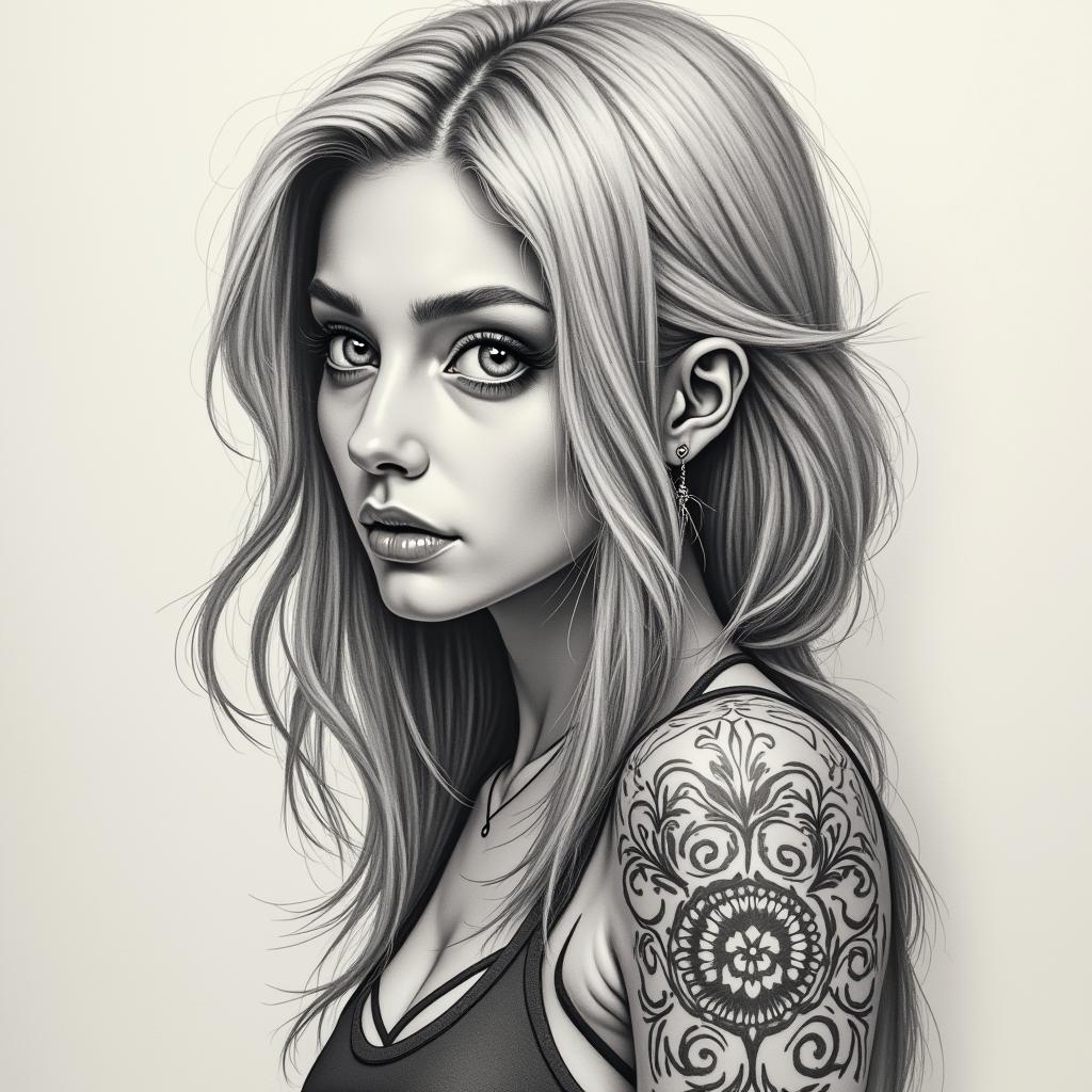 Mandala tattoo example 3