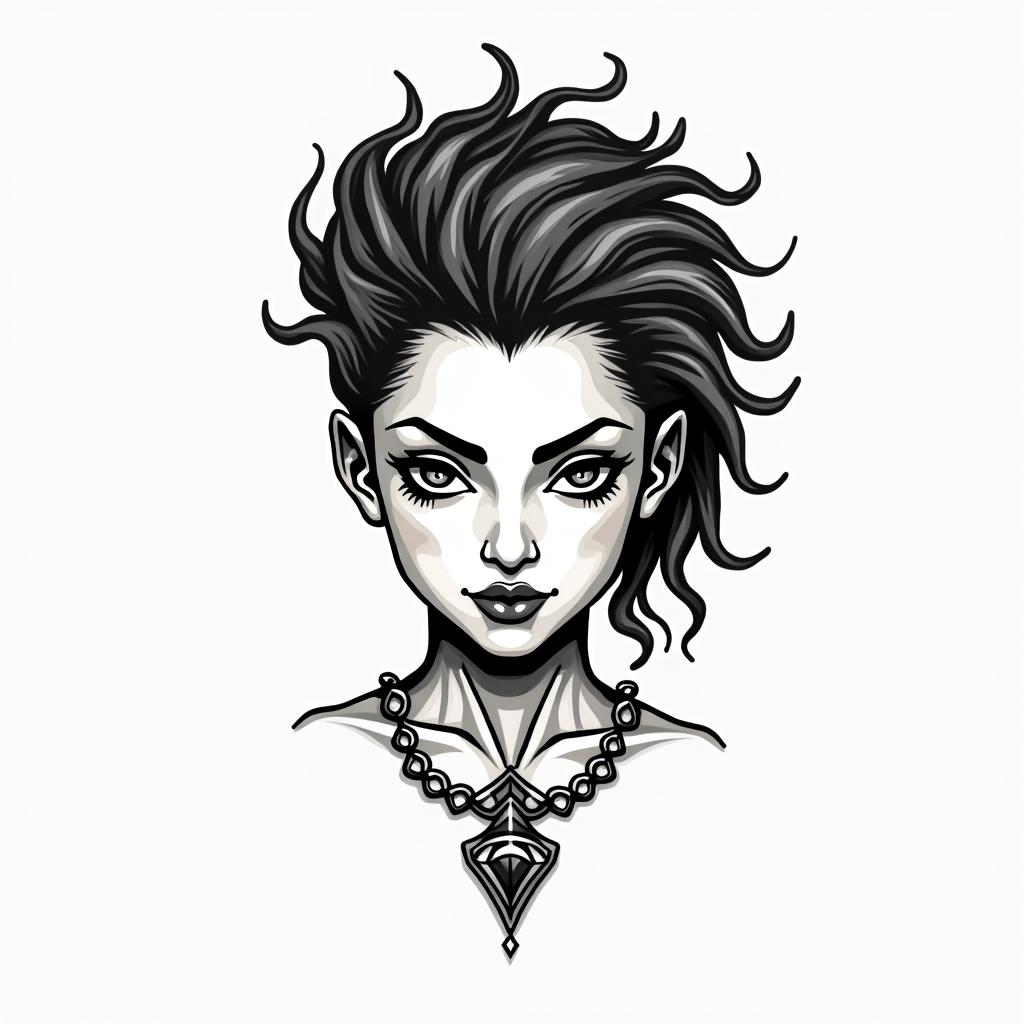 Kendriana, Scorpio, Hahirain 8-bit tattoo style, minimalistic pixel style tattoo, pixel art with simplified shapes and retro gaming visuals, inspired by 8-bit pixel based detailing - Variation 4