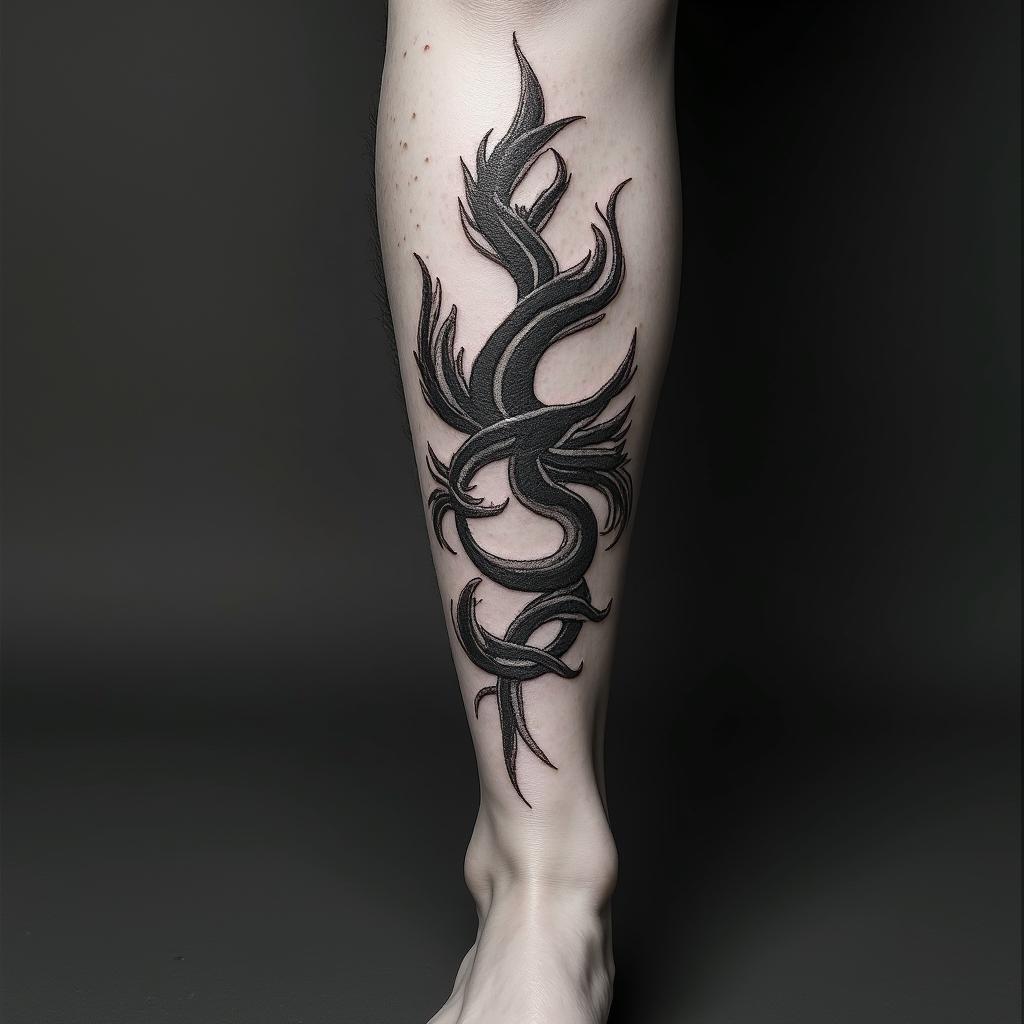 Tottenham hotspurhigly detailed tattoo - Variation 2