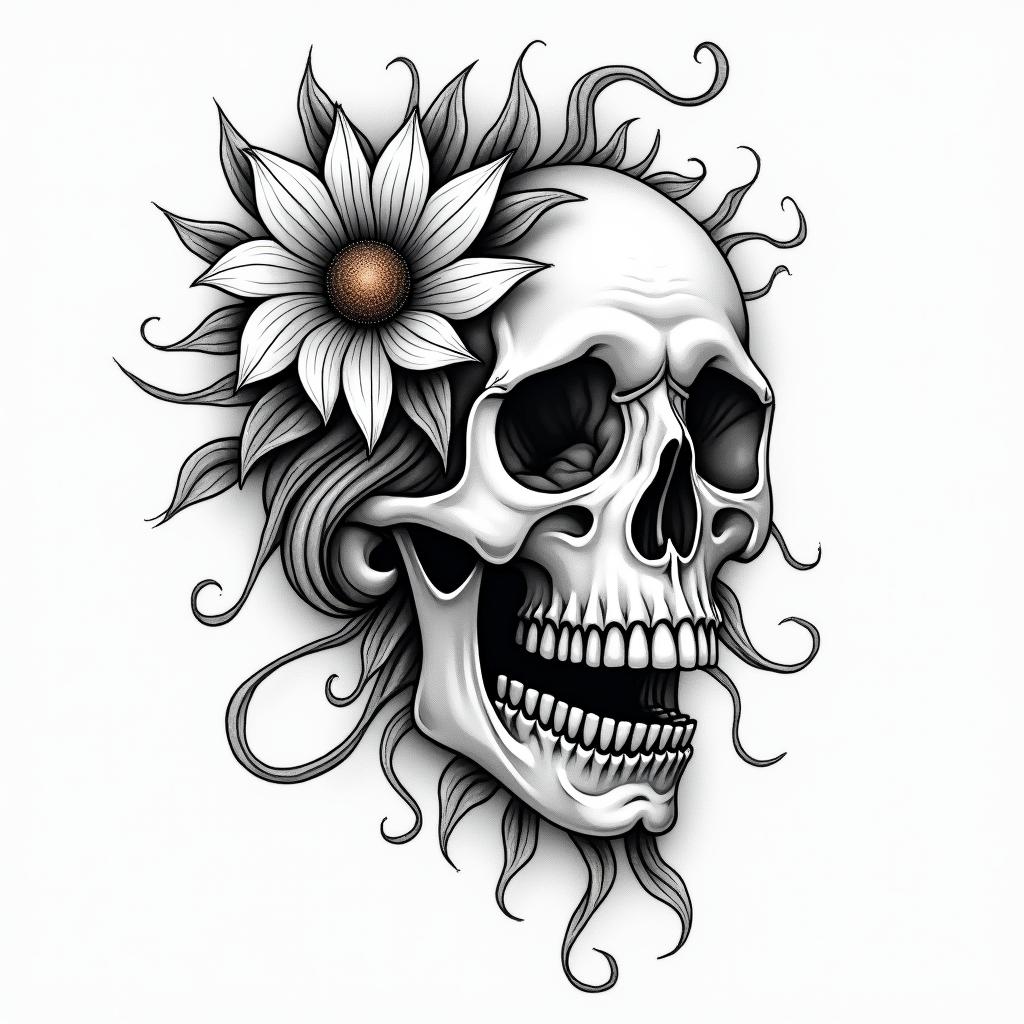 Schriftzug:
Precoius Soulin bohemian style tattoo, 8k - Variation 4