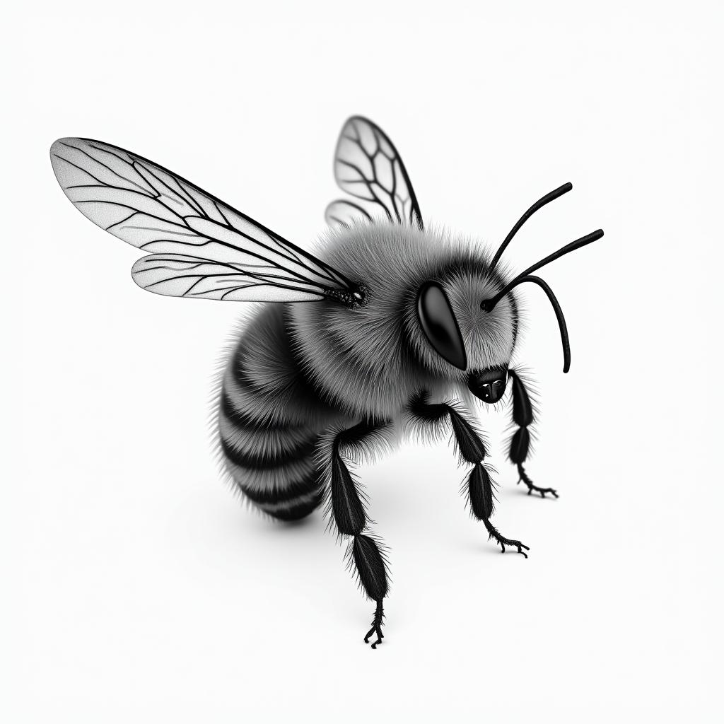 Beehigly detailed tattoo - Variation 3
