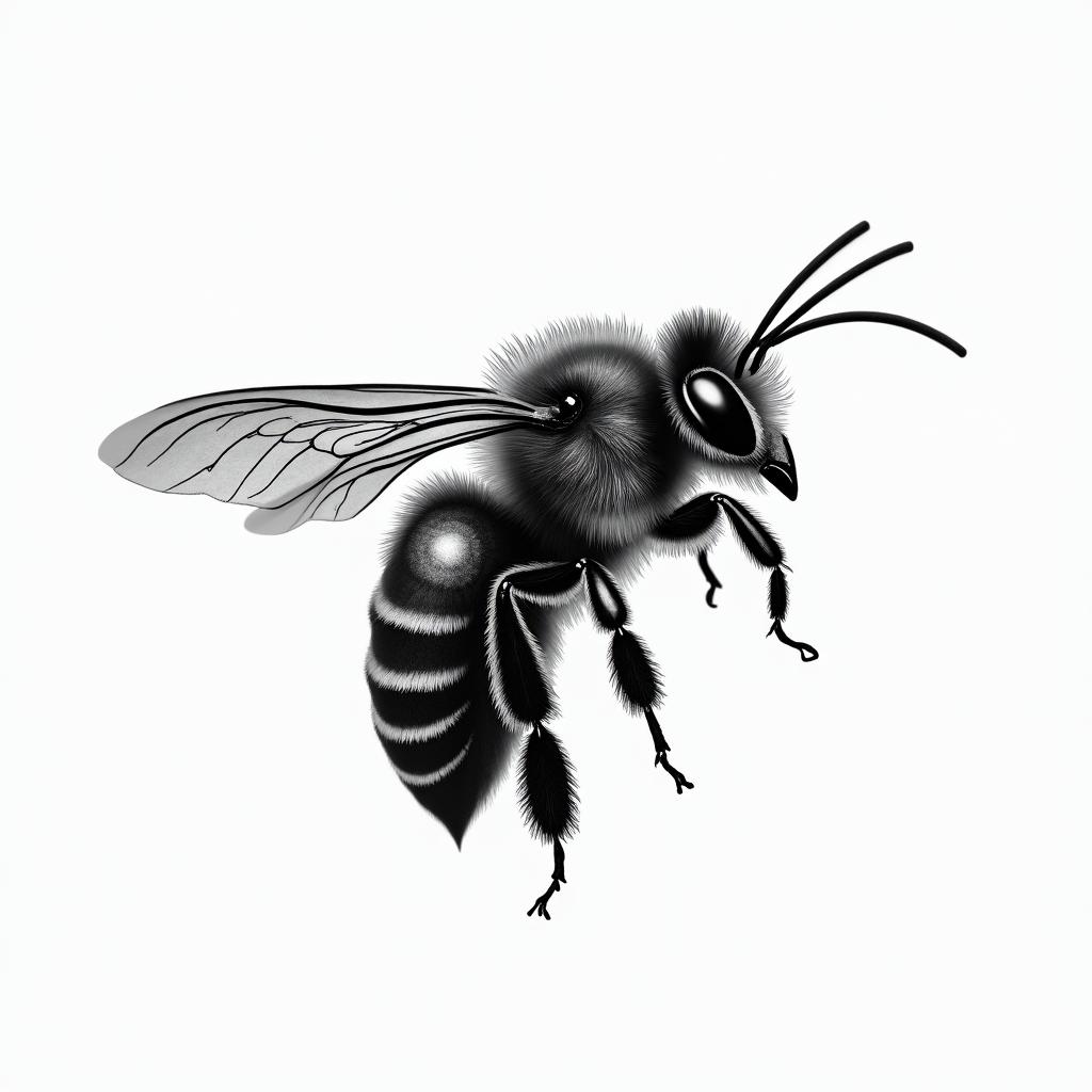 Beehigly detailed tattoo - Variation 2