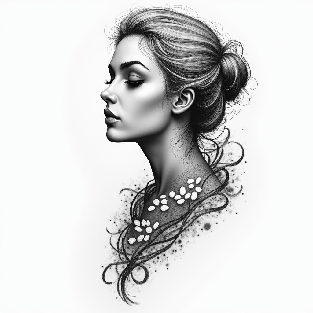 Ellie, Virgo, 19, spiritual, energyhigly detailed tattoo - Variation 1
