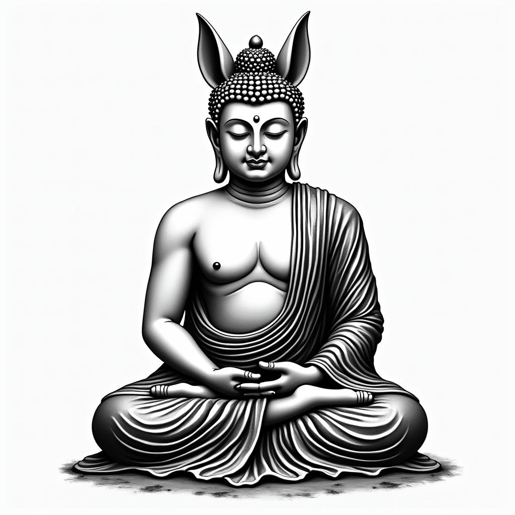 Buddha tattoo design