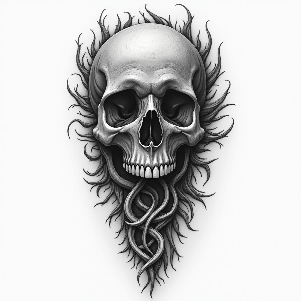 Tattoo that resembles healinghigly detailed tattoo - Variation 3