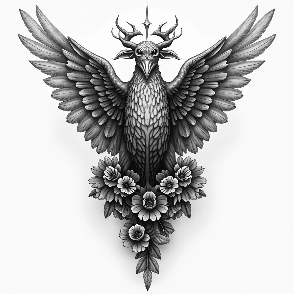 Tattoo that resembles healinghigly detailed tattoo - Variation 2