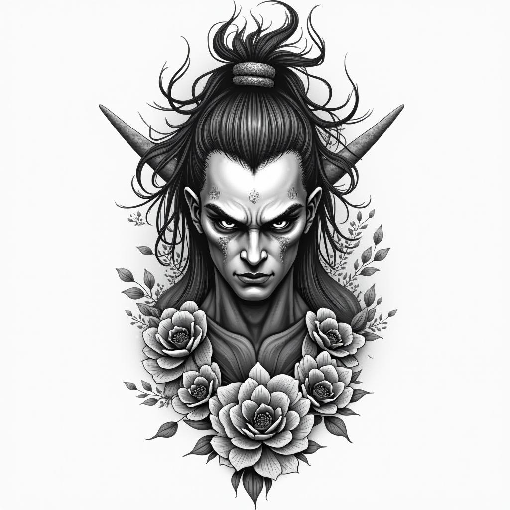 sukunahigly detailed tattoo