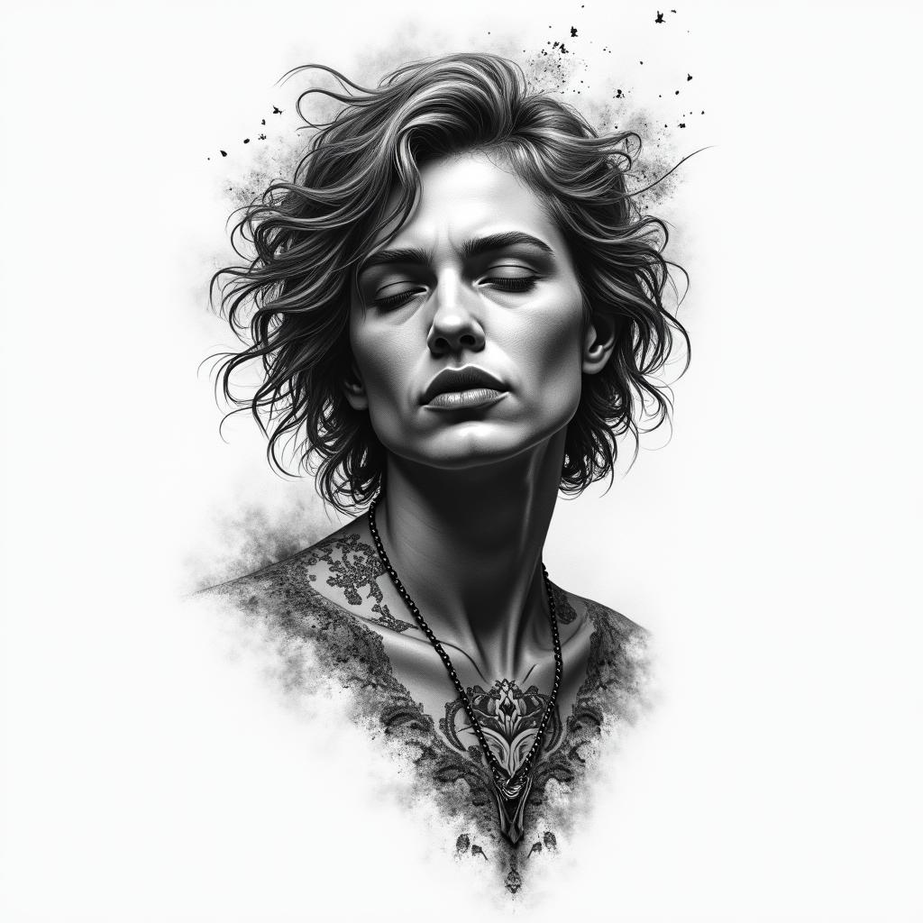 We seek the truth and endure the consequenceshigly detailed tattoo - Variation 3