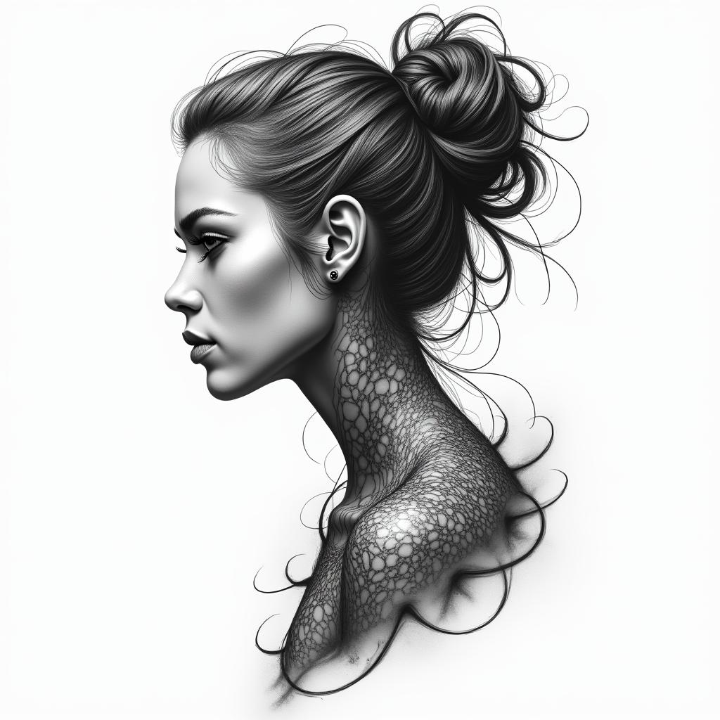 Kayke.escirpiaohigly detailed tattoo