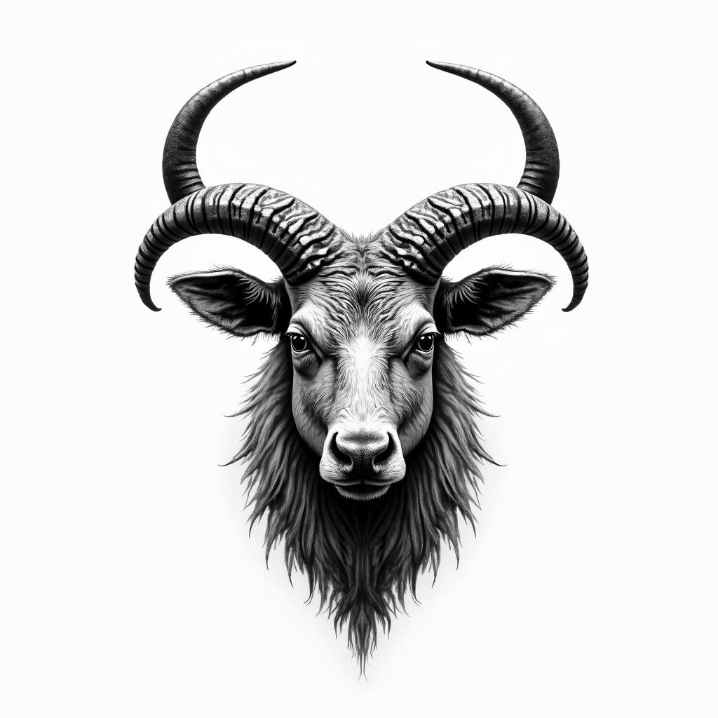 I am a Taurus and I like to be alone all the time.higly detailed tattoo