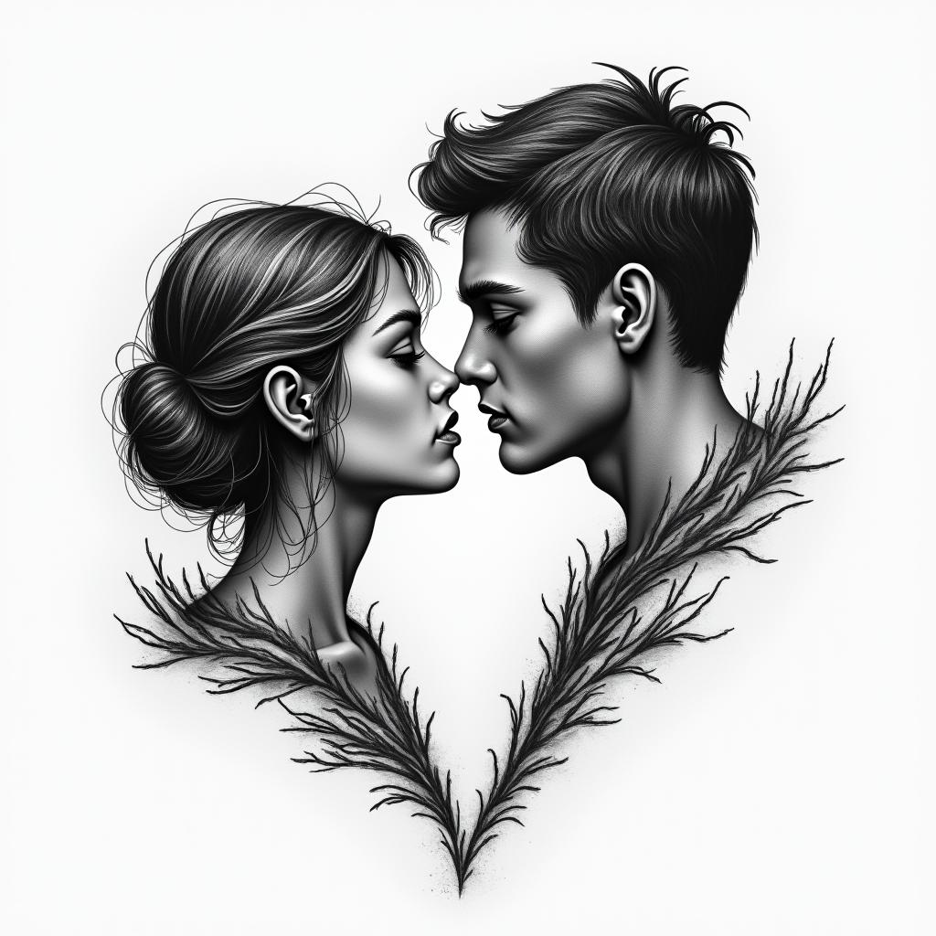 Love story gone wronghigly detailed tattoo