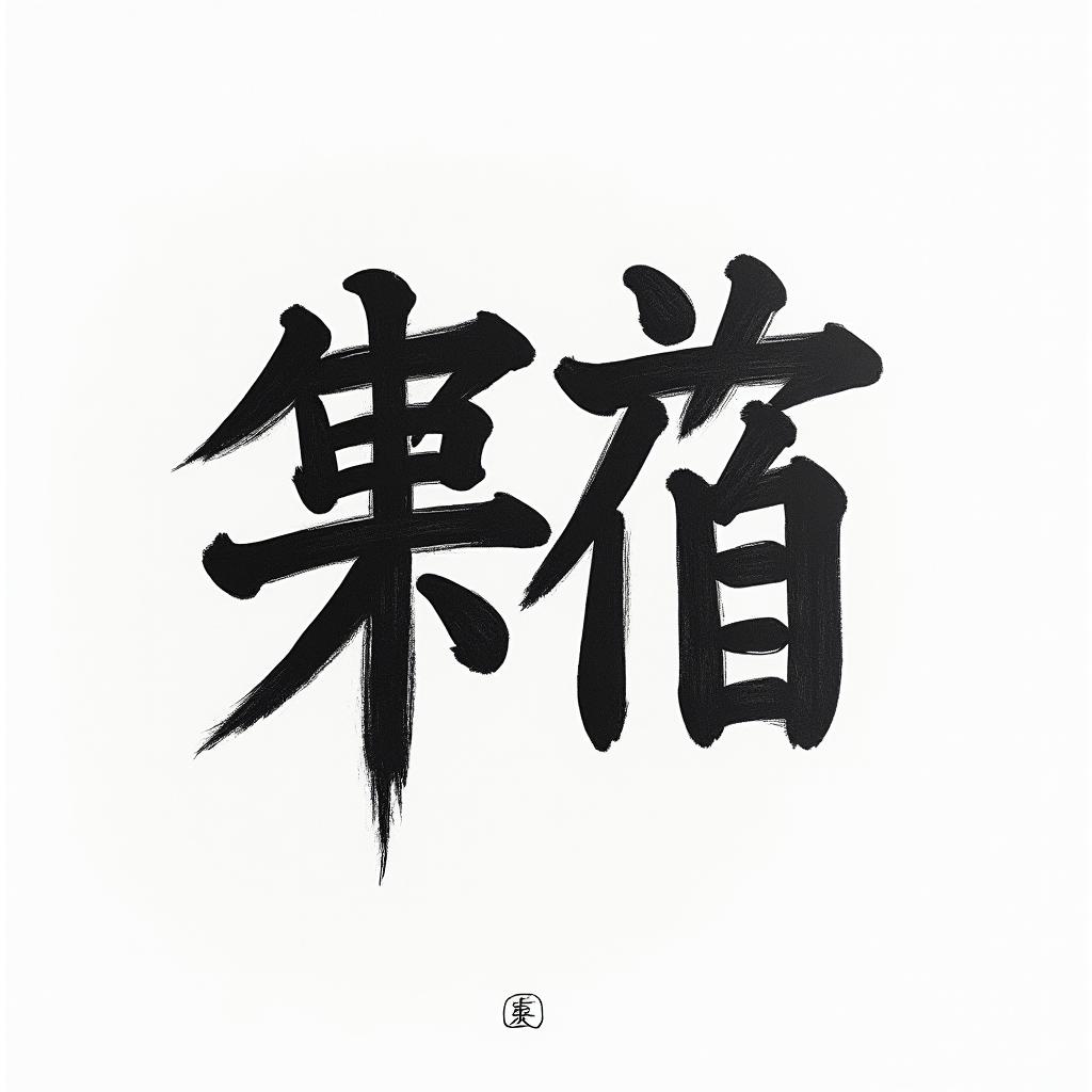 Japanese Text tattoo example 5