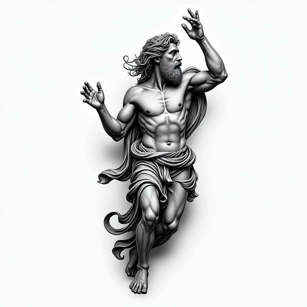 greek mythologyhigly detailed tattoo