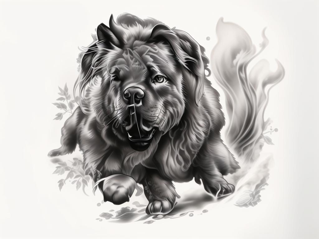 A highly detailed and lifelike composition, tattoo art, realism style, ultra-high resolution, smooth gradients and intricate textures, monochromatic black-and-gray tones, diffused soft lighting for natural depth.undefined - Variation 5