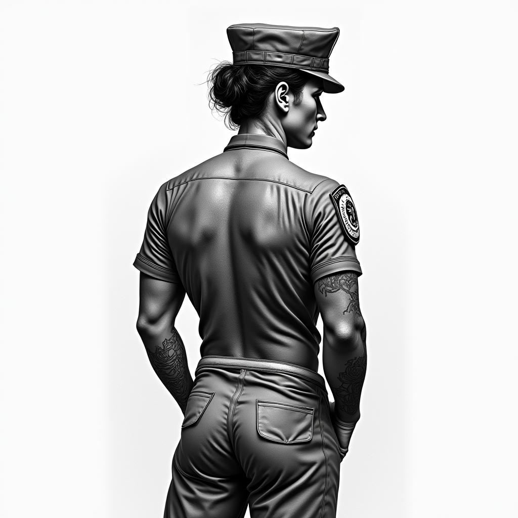 Paramedichigly detailed tattoo - Variation 2