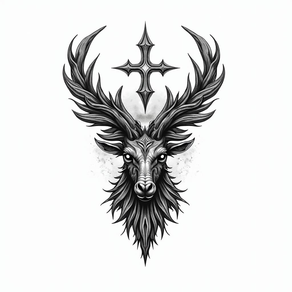 Simona Capricorn nature mountain nordic gods Biketext-based tattoo, japanese font ultra-realistic, perfectly placed, high-quality font design, photo-realistic shading, 8k, high quality, finely detailed typograph - Variation 4