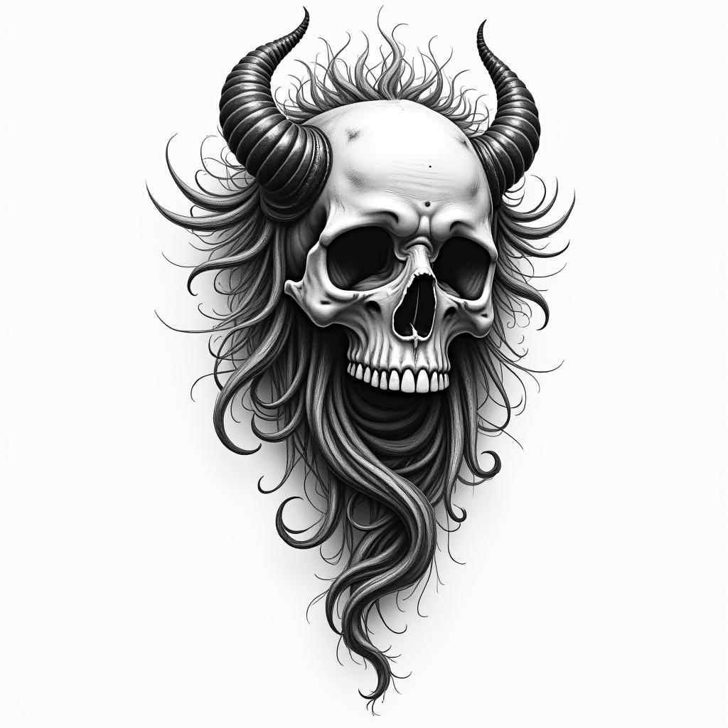 Hoodoohigly detailed tattoo - Variation 2