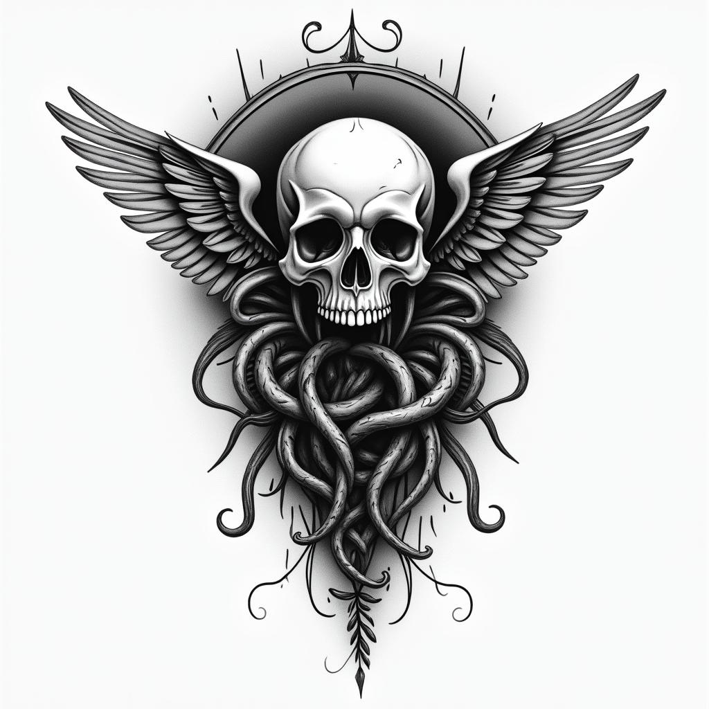 You Reap What You Sowehigly detailed tattoo - Variation 3