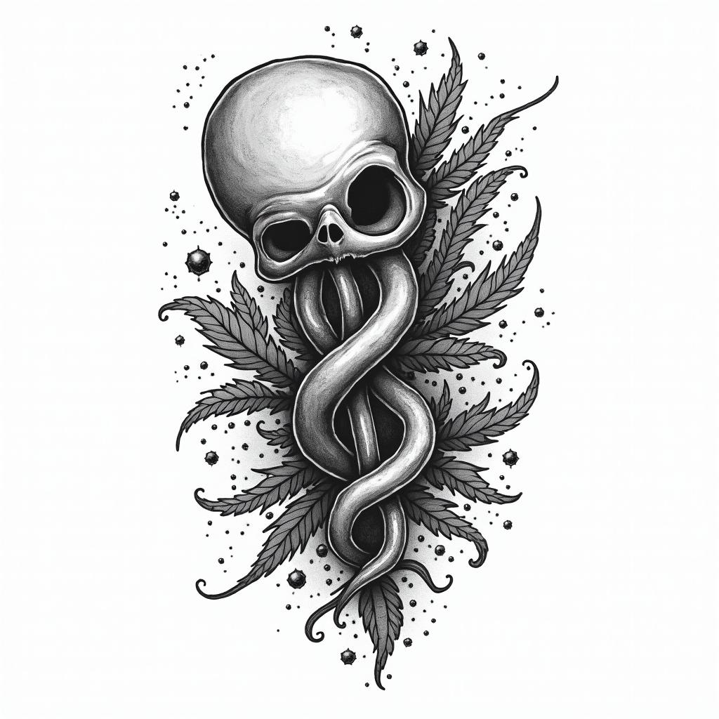 Sliding stopin authentic tattoo style, incorporating traditional modifications, bold black outlines, solid color fills, featuring classic authentic elements - Variation 1