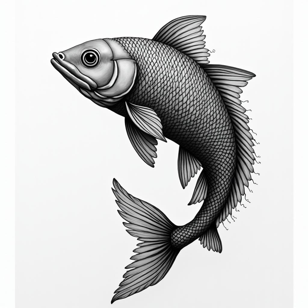 Luciana, aquarium, Bogotáhigly detailed tattoo