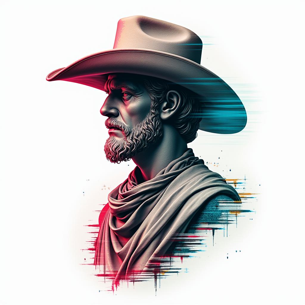 Glitch tattoo example 5