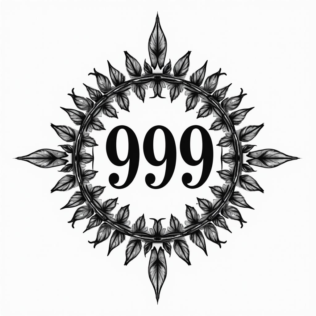 Gothic Text tattoo example 2