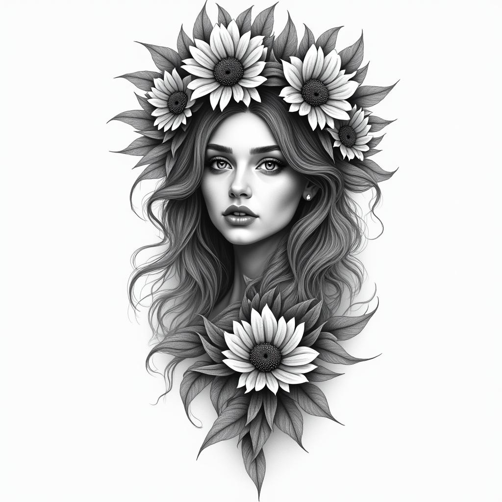 Lucelina I/I/L
XXVIhigly detailed tattoo - Variation 1