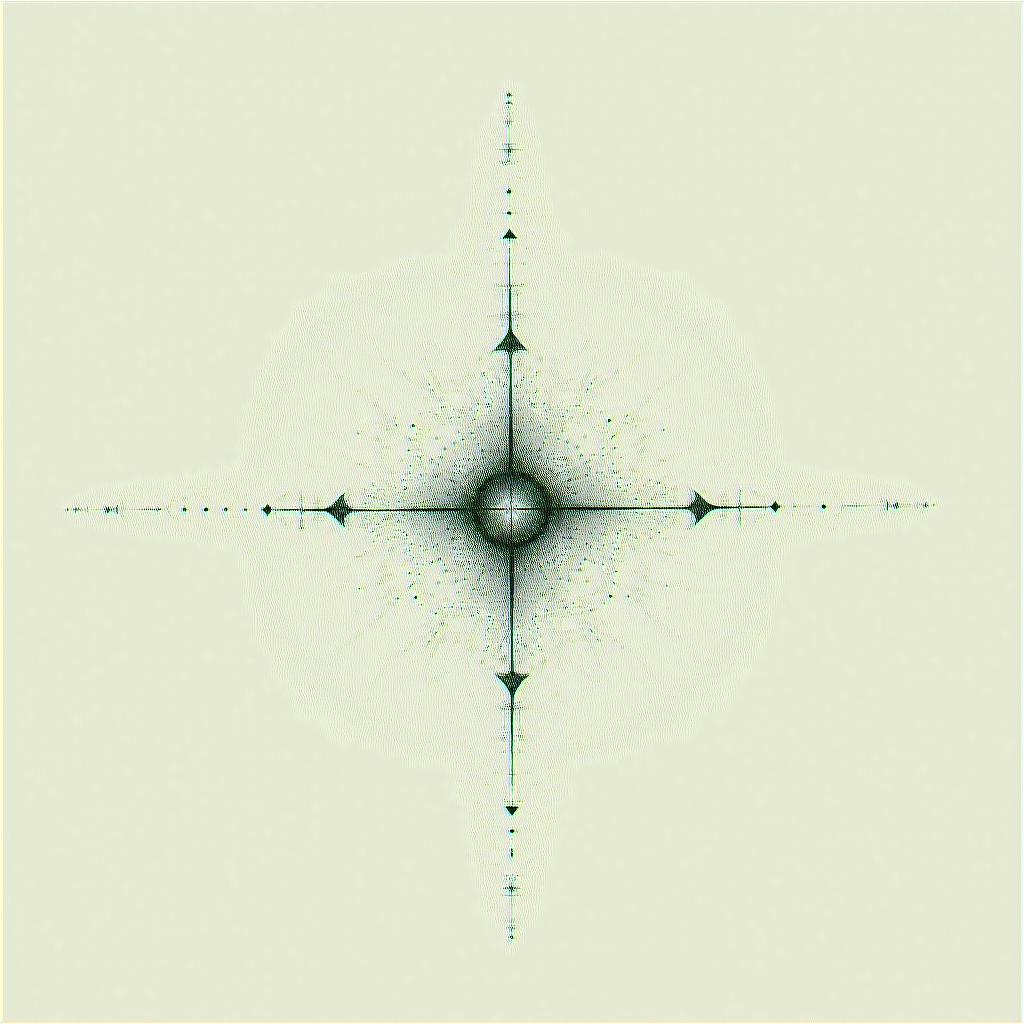 Astral projectionin minimalist style tattoo, featuring simple shapes and fine lines, with minimal shading and details, tiny triangles, creating a sense of balance and harmony