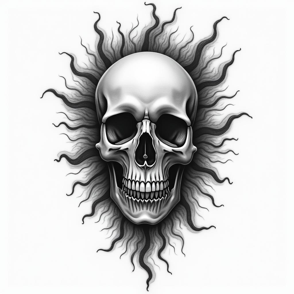 Recoveryhigly detailed tattoo