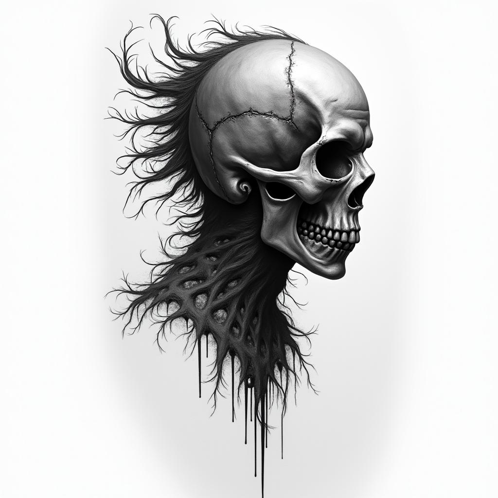 Bloodbornehigly detailed tattoo - Variation 8