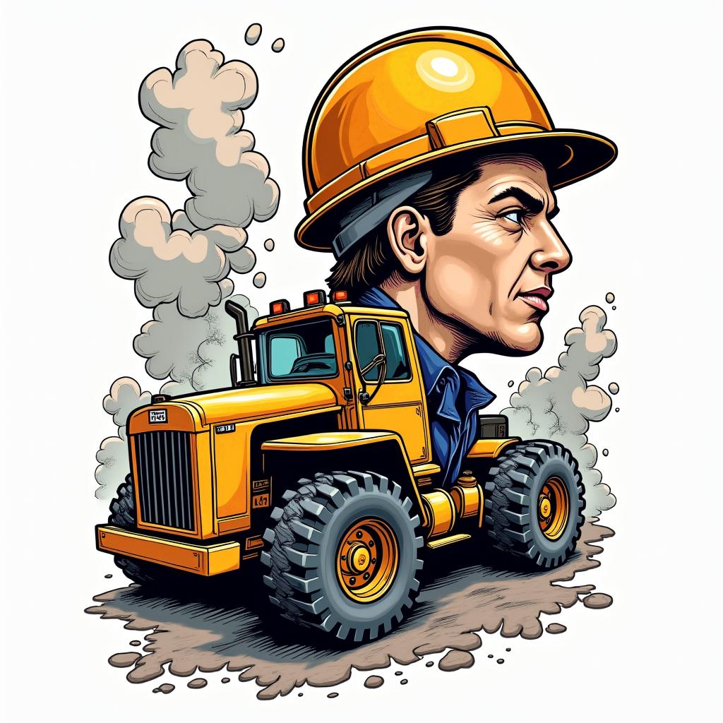 Construction company named “Collins Constructionin pop art style tattoo, featuring bold and vibrant colors, exaggerated outlines, iconic imagery, inspired by comic books and speech bubbles, comic book characters, retro pop culture - Variation 2