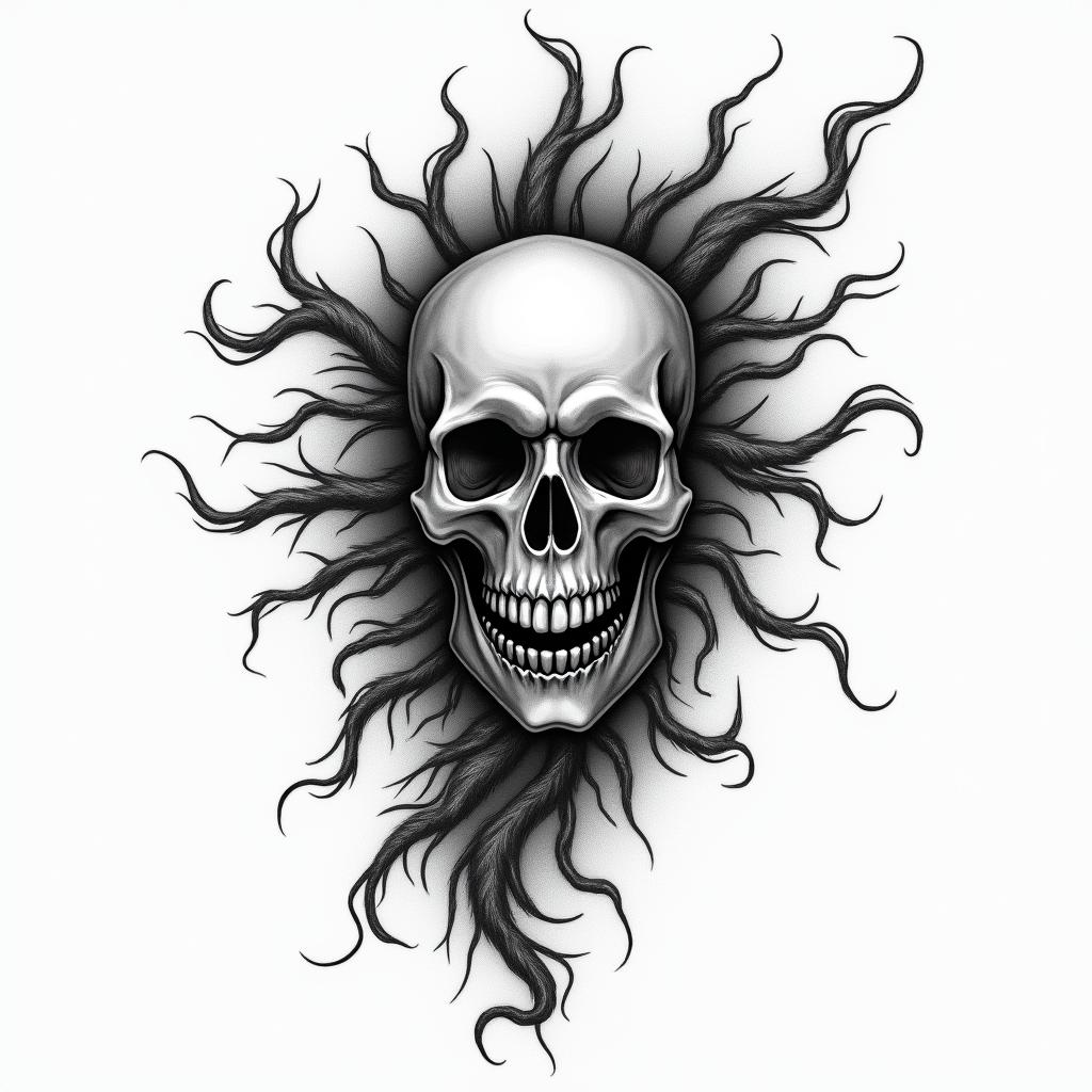 Fuchurhigly detailed tattoo - Variation 2