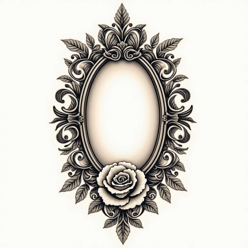 Victorian ornamental design to go over my wrist onto my fingersin victorian style tattoo, featuring vintage and elegant elements, ornate frames, roses, antique, sepia-toned color scheme - Variation 2