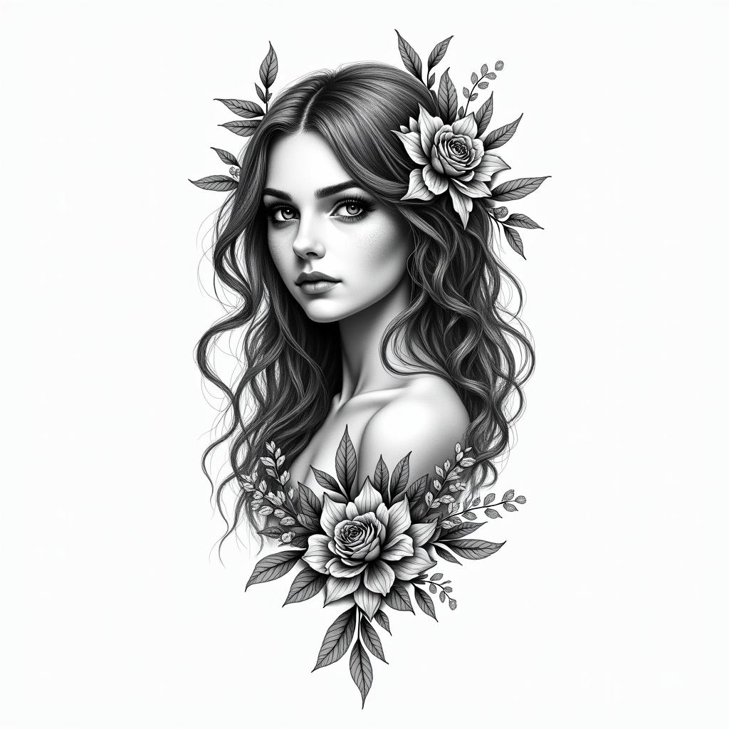 I want to remember the trials Ive overcome, sex abuse, emotional abuse, divorce, abandonment. I want to honor God for bringing me through this and blessing my with my children and grand daughter.in bohemian style tattoo, 8k - Variation 4