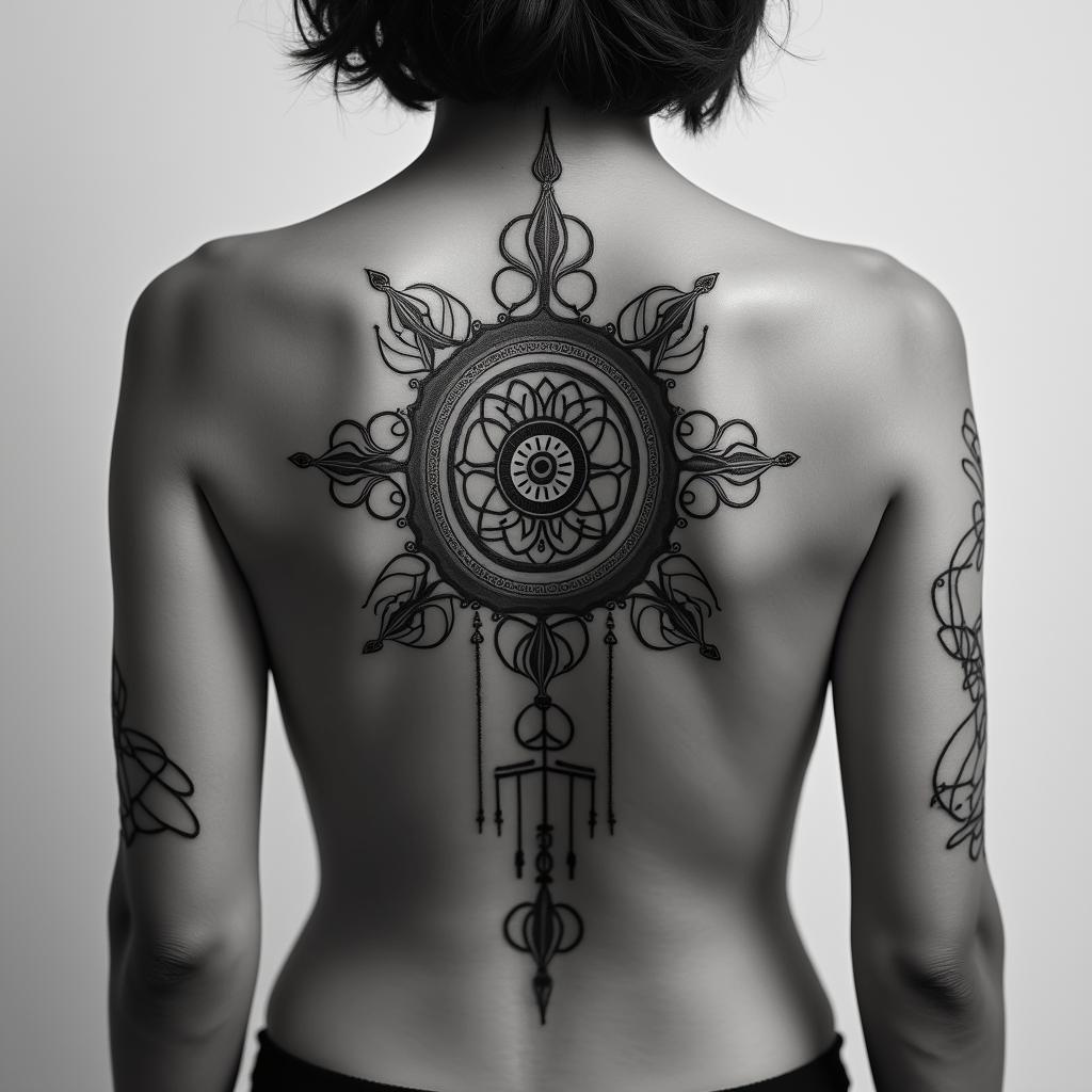 Mandala tattoo example 5