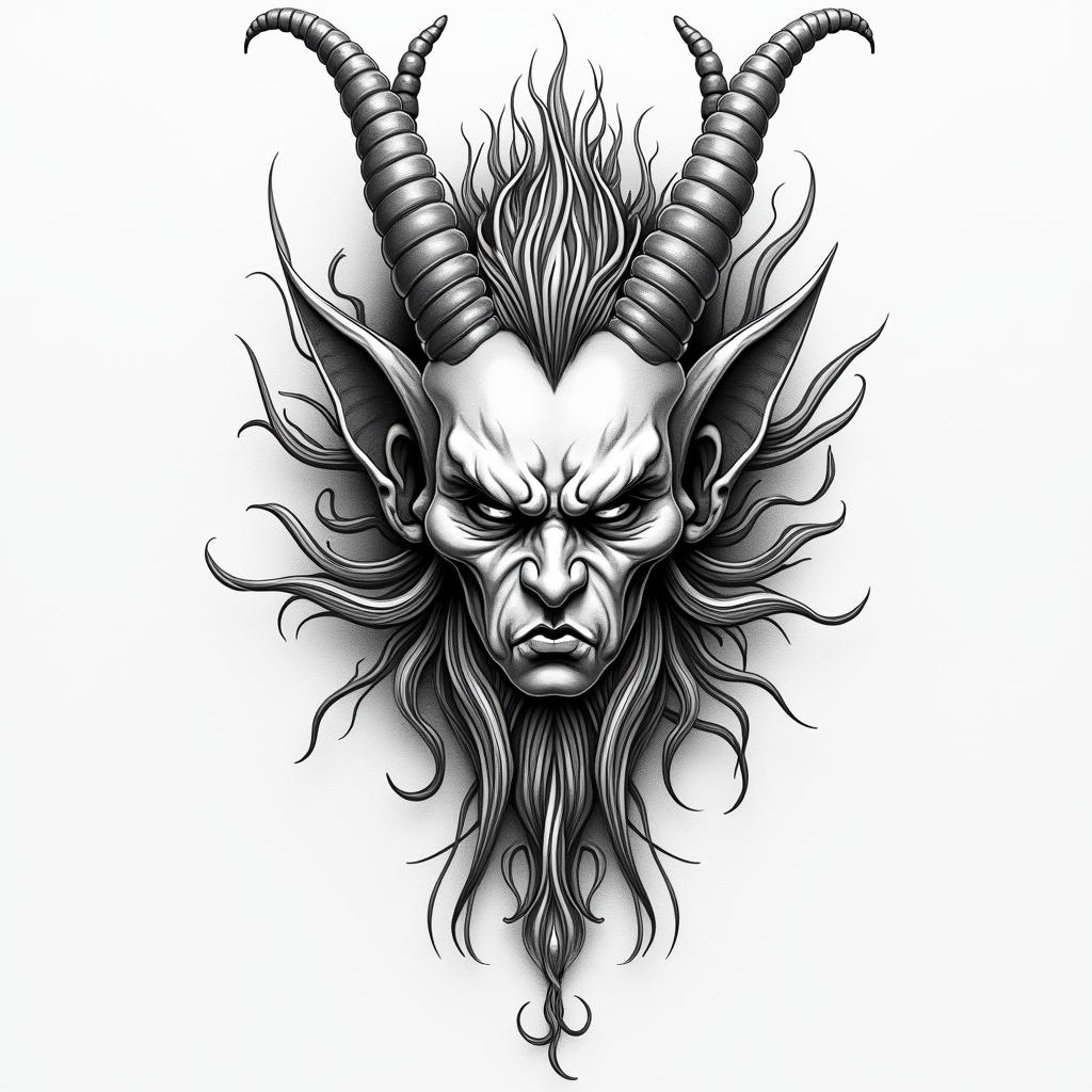 I need a tattoo that shows I have gone through pain and suffering and heartbreakin japanese style tattoo, detailed tattoo, traditional japanese culture tattoo, mythology, 8k - Variation 4