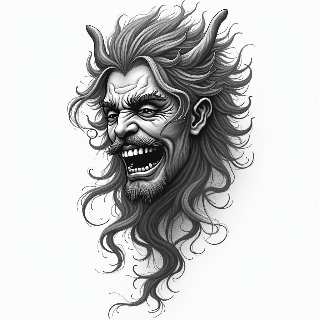 I need a tattoo that shows I have gone through pain and suffering and heartbreakin japanese style tattoo, detailed tattoo, traditional japanese culture tattoo, mythology, 8k