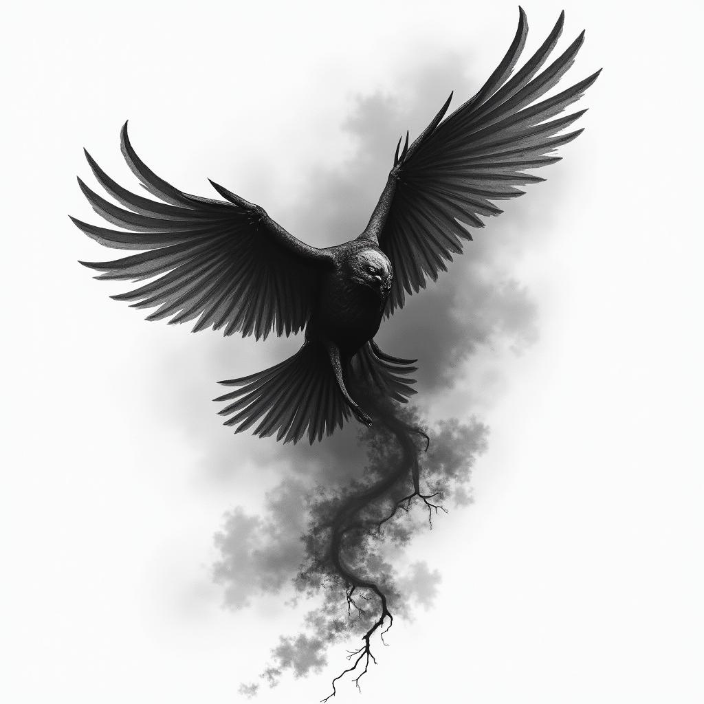 Shadow stormhigly detailed tattoo - Variation 4