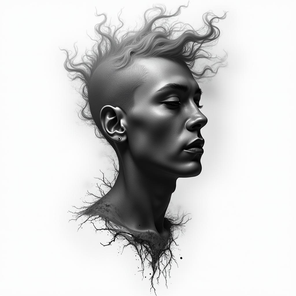 Shadow stormin new school tattoo, pop culture, modern, detailed tattoo, illustrative