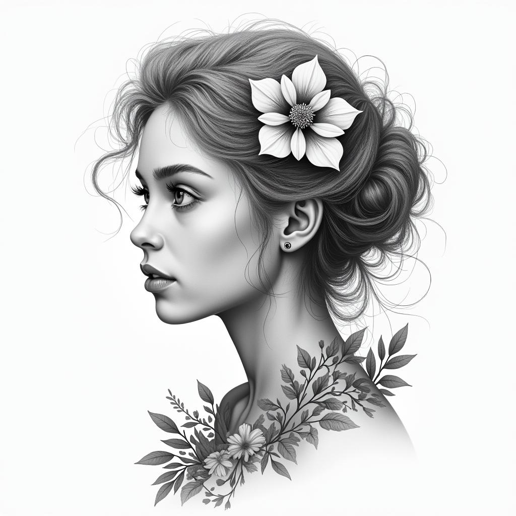 Survivor of sexual abuse as a child. Am raising my three children and step children alone. I love the ocean, flowers, birds and nature because they are represent healing for me. God gives me the strength to find forgiveness. God sent me a beautiful granddaughter to breath life into me again.higly detailed tattoo - Variation 6