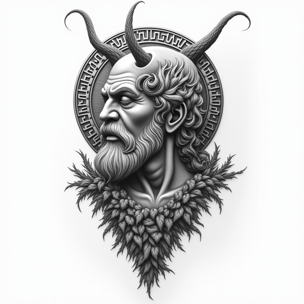 Buddah Sagittarius Everett Wa.higly detailed tattoo - Variation 4
