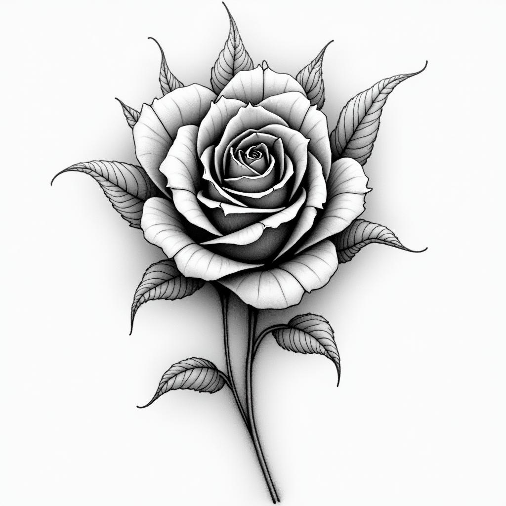Lyric, lighthigly detailed tattoo