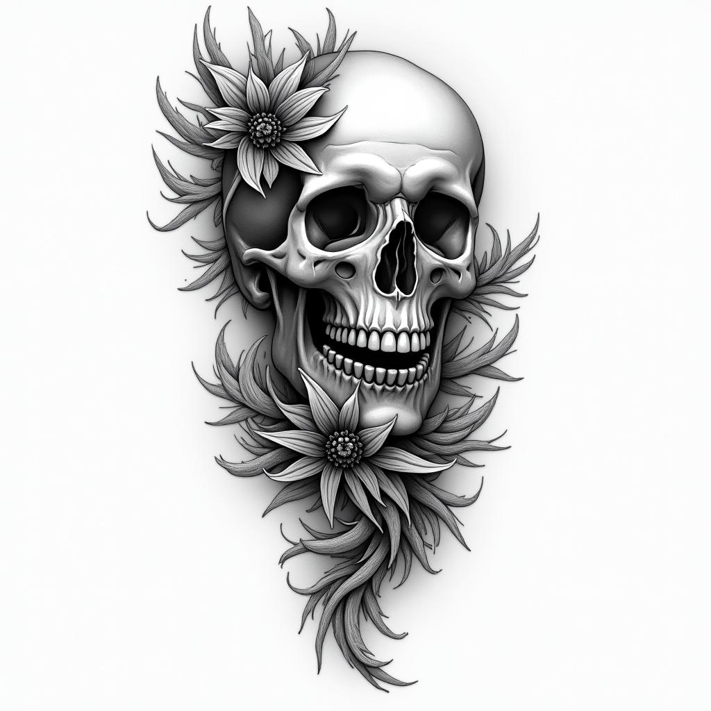 one piecehigly detailed tattoo - Variation 5