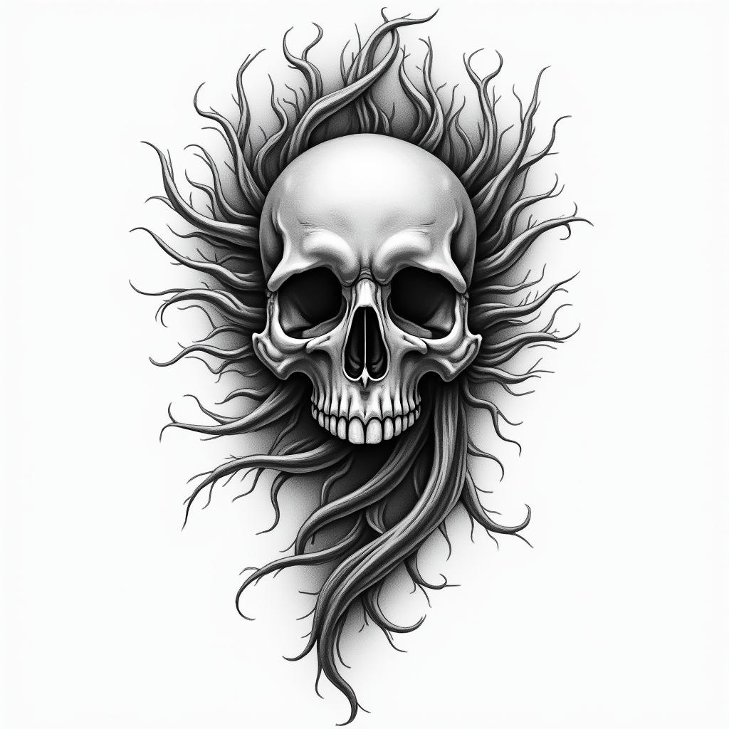 one piecehigly detailed tattoo - Variation 7