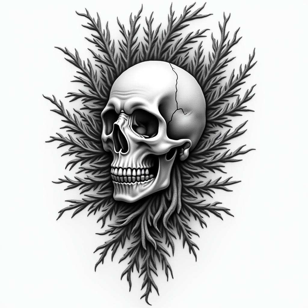 one piecehigly detailed tattoo - Variation 6