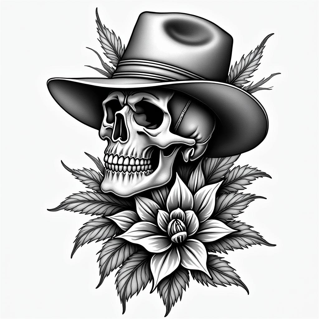 southern, vintage, sleeve starterin authentic tattoo style, incorporating traditional modifications, bold black outlines, solid color fills, featuring classic authentic elements - Variation 3